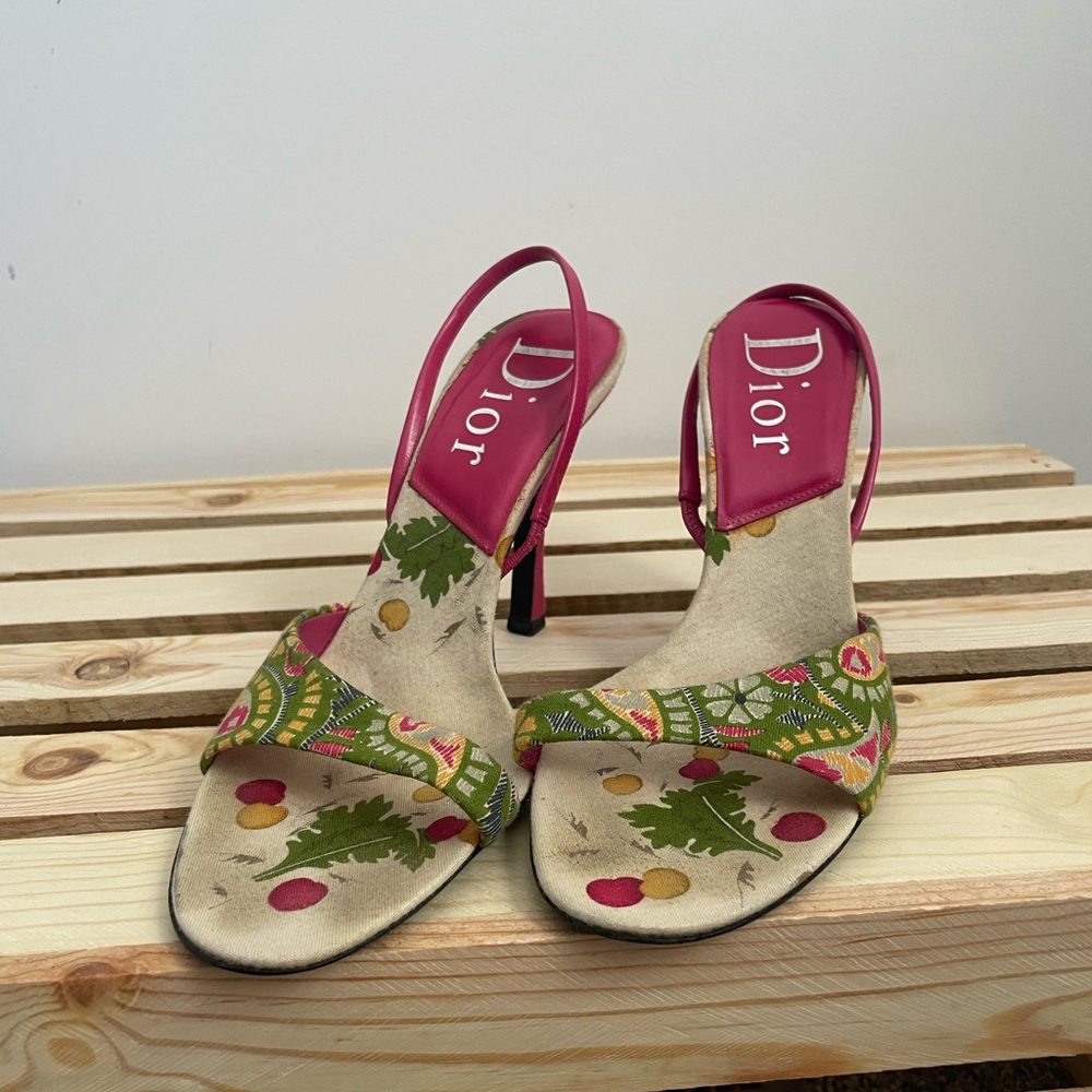 Vintage Dior Slingback Heel